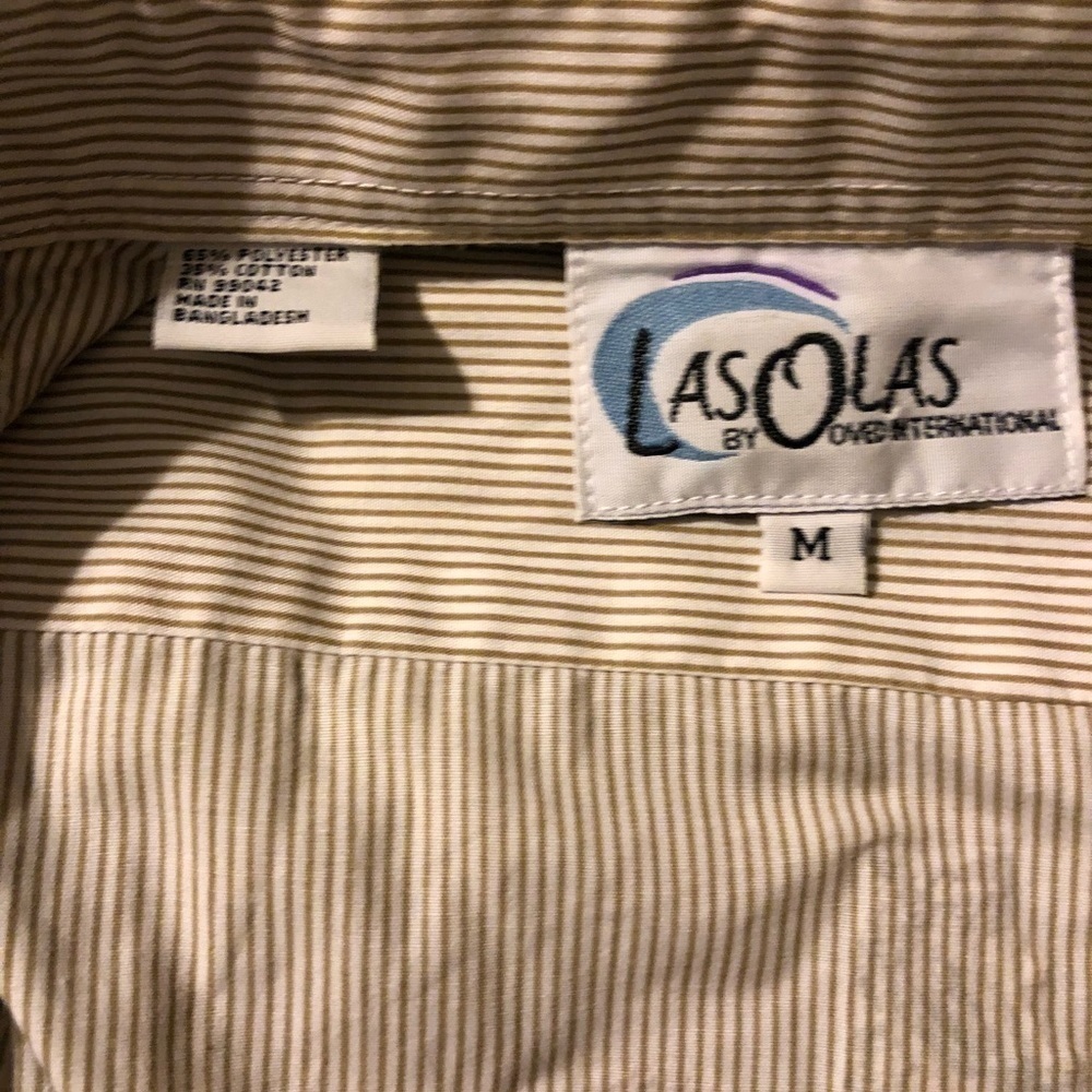 LasOLas button up shirt size M - Picture 6 of 7